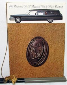 1976 Centennial S&S Hearse Dealer Sales Brochure Hess & Eisenhardt Cadillac