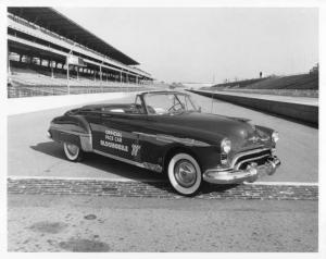 1949 Oldsmobile 88 Convertible Indy 500 Pace Car Press Photo & Release 0034
