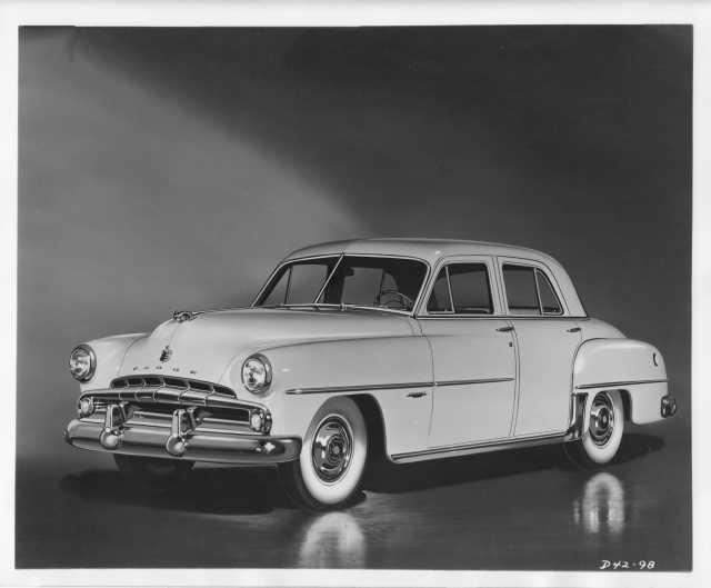 1951 Dodge Coronet Four-Door Sedan Press Photo and Release 0037