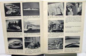 1939 Packard Dealer Sales Brochure 40th Anniversary Super Eight Features