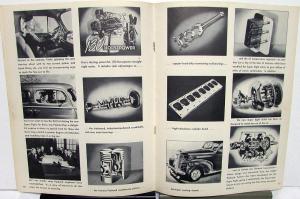 1939 Packard Dealer Sales Brochure 40th Anniversary Super Eight Features