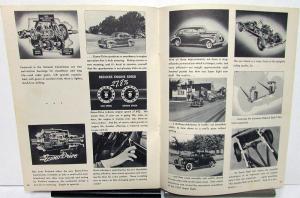 1939 Packard Dealer Sales Brochure 40th Anniversary Super Eight Features