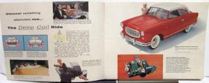 1955 AMC Nash Rambler Canadian Dealer Prestige Sales Brochure Features