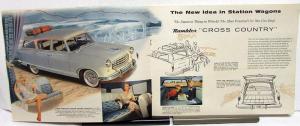 1955 AMC Nash Rambler Canadian Dealer Prestige Sales Brochure Features