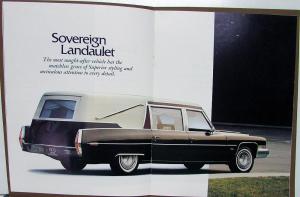 1973 Cadillac Superior Professional Cars Sales Brochure