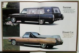 1973 Cadillac Superior Professional Cars Sales Brochure