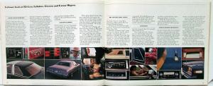 1976 Buick Skyhawk Skylark Century Riviera LeSabre Electra Wagon Sales Brochure