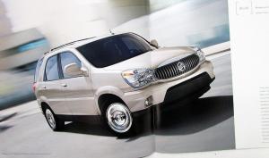 2007 Buick Rendezvous Color Sales Brochure Oversized Original