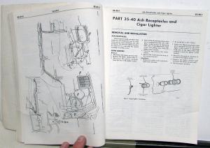 1976 Ford Truck Shop Manual Set Original F-100 F-250 F-350 Bronco Van H/D