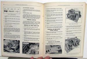 1958 Pontiac Fuel Injection Service Shop Manual Original