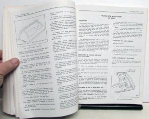 1965 Oldsmobile Body Service Manual Original F85 Jetstar Dynamic Cutlass 98 65