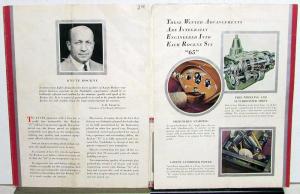 1932 Rockne Six Model 65 Sedan Coach By Studebaker Sales Brochure Folder Orig