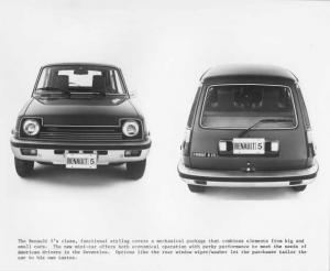 1976 Renault 5 LeCar Press Photo 0004