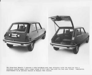1976 Renault 5 LeCar Press Photo 0007