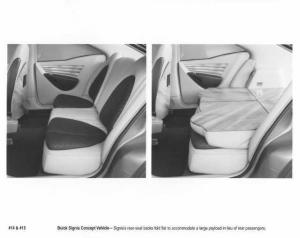1998 Buick Signia Concept Vehicle Interior Press Photo 0069