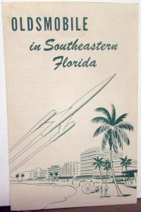 1953 Oldsmobile Series 88 98 Florida Dealer Brochure Locations Options Prices