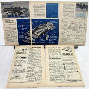1949 Mechanix Illustrated Article Buick Convertible Model Build Larry Eisinger