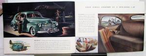 1942 Mercury 8 Town Sedan Coupe Club Convertible Wagon Sales Brochure ORIGINAL