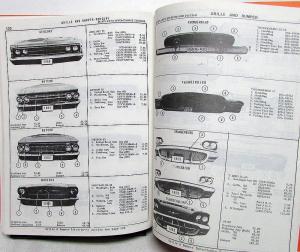 1950-1965 Ford Edsel Mercury Lincoln Parts Interchange Manual