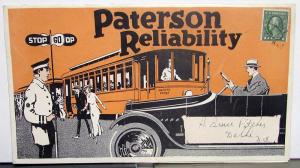 1916 Paterson Model 6-42 Dealer Brochure Mailer Ultimate Six Features Specs Orig