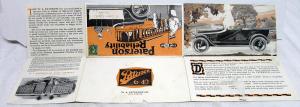 1916 Paterson Model 6-42 Dealer Brochure Mailer Ultimate Six Features Specs Orig