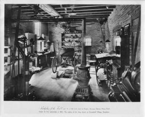 1893 Ford Car Birthplace Press Photo 0122