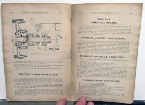 1914 Cadillac Owners Manual Care and Operation Original 14 All Models Service