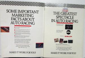 1988 Oldsmobile Cutlass Supreme Indianapolis 500 Pace Car Dealer Marketing Kit