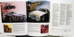 1979 Chrysler Cordoba Canadian Dealer Sales Brochure Features Options Specs