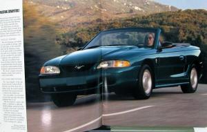 1994 Ford Mustang GT & Removable Hardtop Convertible REVISED Sales Brochure