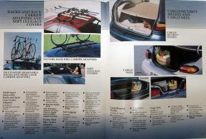 1996 Ford Car Probe Mustang Thunderbird Taurus & More Accessories Sales Brochure