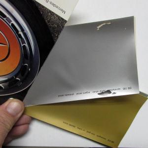 1975-1979 Mercedes Benz Dealer Paint Chip Color Samples Booklet Metallic Options