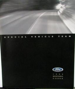 1998 Ford Mustang Cobra SVT Sales Brochure Oversized NICE Original