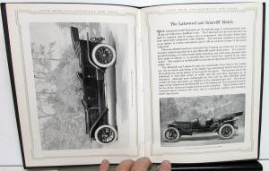 1913 Lozier Motor Cars Type 72 77 Big Six Light 13 Prestige Sales Brochure Orig