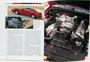 2000 Ford Focus & Mustang GT Cobra Road & Track Enthusiasts Guide Sales Brochure