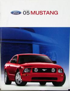 2005 Ford Mustang V6 & GT Sales Brochure Original