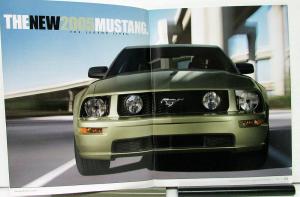 2005 Ford Mustang V6 & GT Sales Brochure Original