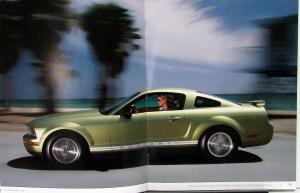 2005 Ford Mustang V6 & GT Sales Brochure Original