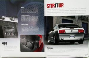 2005 Ford Mustang V6 & GT Sales Brochure Original