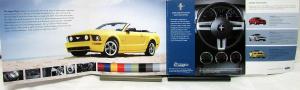 2006 Ford Mustang V6 GT Convertible Sales Folder MAILER Original