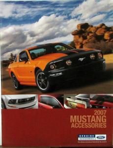 2007 Ford Mustang Accessories Sales Brochure Original