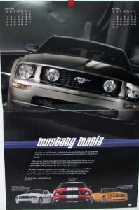 2007 Ford Mustang CANADIAN Sales Brochure Calendar Original