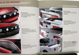 2008 Ford Mustang Accessories Sales Brochure Original