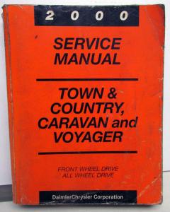 2000 Chrysler Town & Country Voyager & Dodge Caravan Service Manual