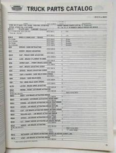 1968 Ford Truck Parts and Accessories List Catalog H-100 F-250 F-350 C-8000