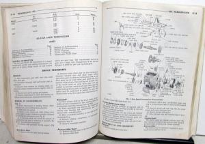 1966 Dodge Truck Models 100-800 Conventional 4x4 Forward Control Service Manual