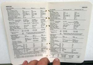 1963 Ethyl Corporation Brief Passenger Car Data Booklet Buick Rambler Studebaker