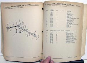 1978-1979 Dodge Motor Home Chassis Illustrated Parts Catalog M300 M400 M500 M600