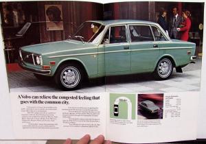 1971 Volvo 140 Series Dealer Sales Brochure Features & Specifications