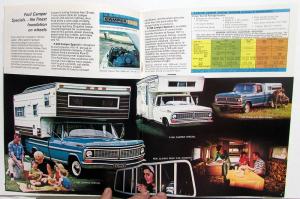 1970 Ford Pickup Truck Sales Brochure Pickup F-100 F-250 F-350 4 W/D Original